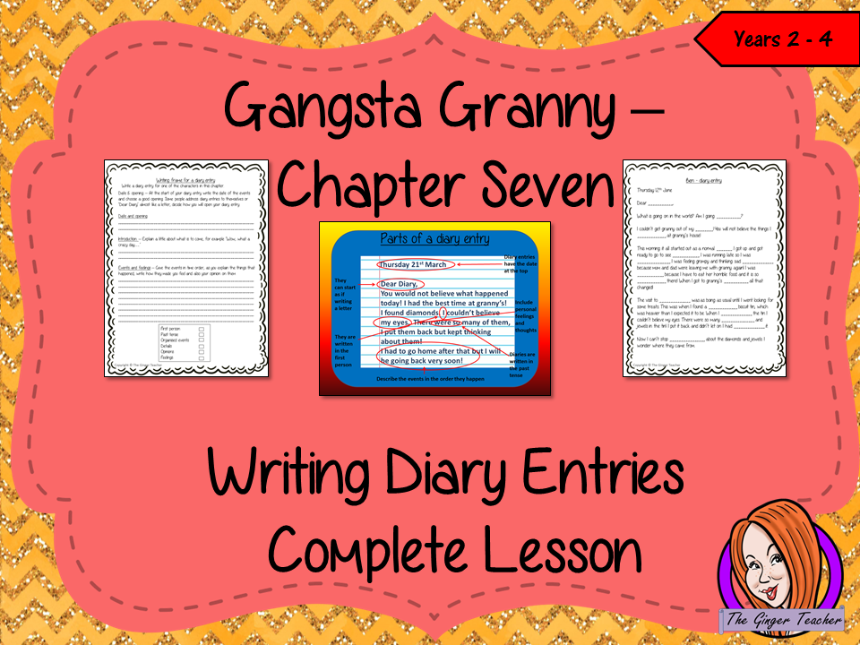 Gangsta Granny Diary Writing Lesson