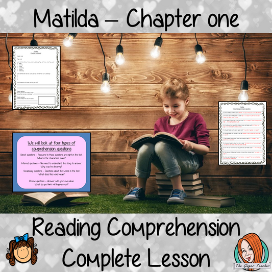 Matilda Reading Comprehension Lesson