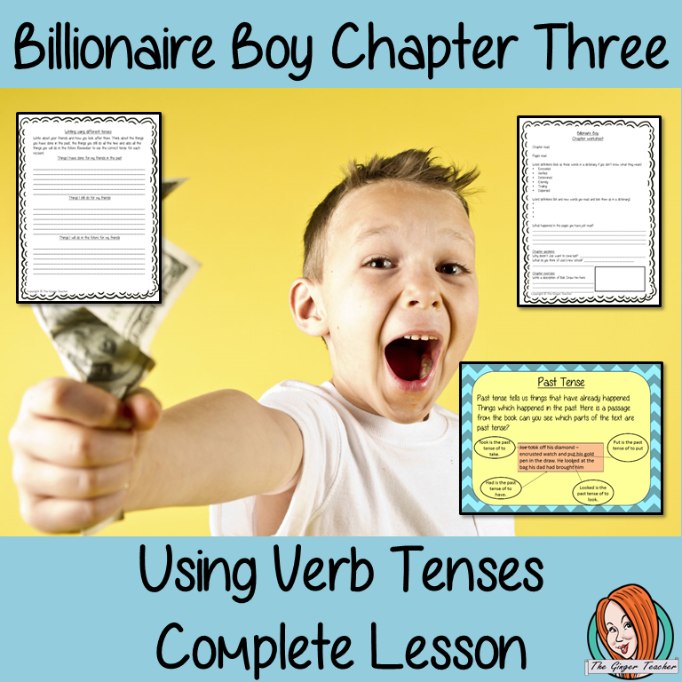 Using Verb Tenses; Complete Lesson  – Billionaire Boy