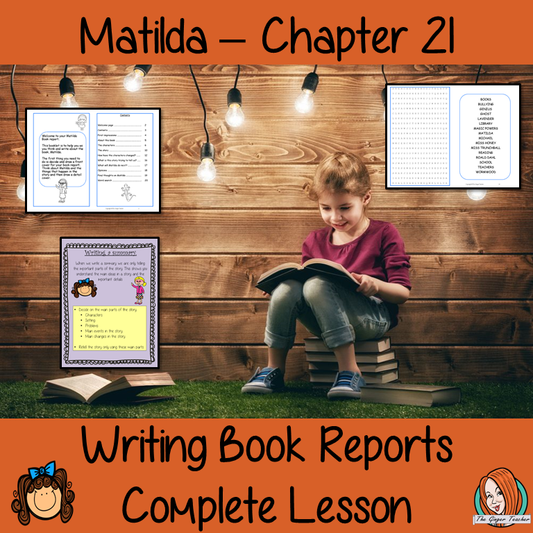 Matilda Book Report Lesson
