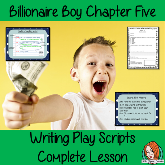 Play Scripts  – Billionaire Boy