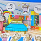 Five Little Monkeys Numbers Game Use this fun game to demonstrate the 5 little monkeys song. Use the scene and the monkeys to act out the song and practice counting. Preschool game. Great for teaching counting to prek