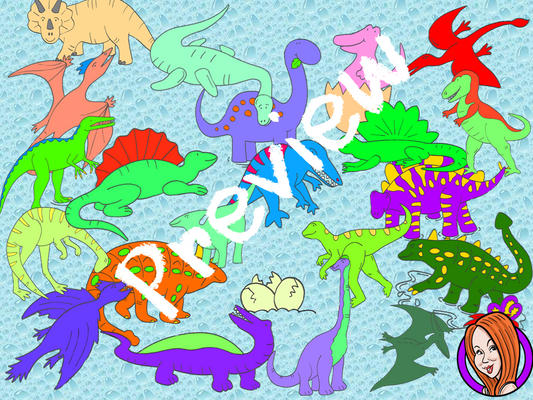 Dinosaur Clipart Collection