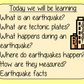 earthquakes-lesson-activity