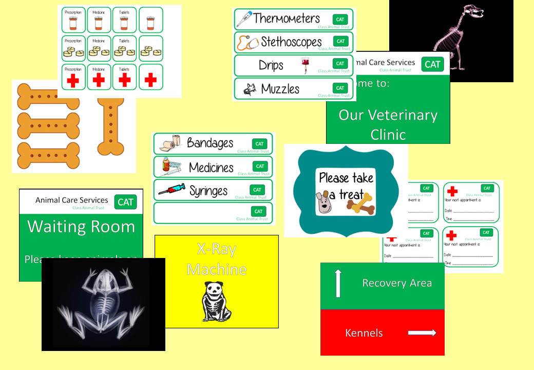 vet-clinic-role-play-area-the-ginger-teacher for Animal Hospital Dramatic Play Vet Clinic Free Printables Vet Clinic Role Play Area – The Ginger Teacher for Animal Hospital Dramatic Play Vet Clinic Free Printables