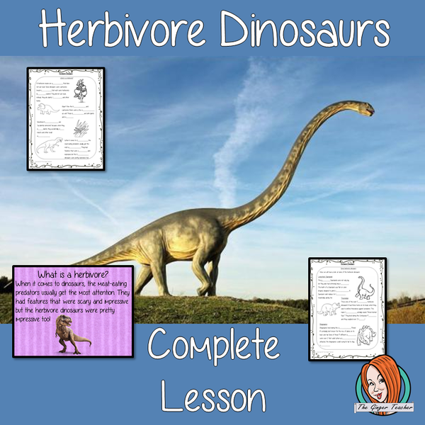 Herbivore Dinosaurs Lesson – The Ginger Teacher