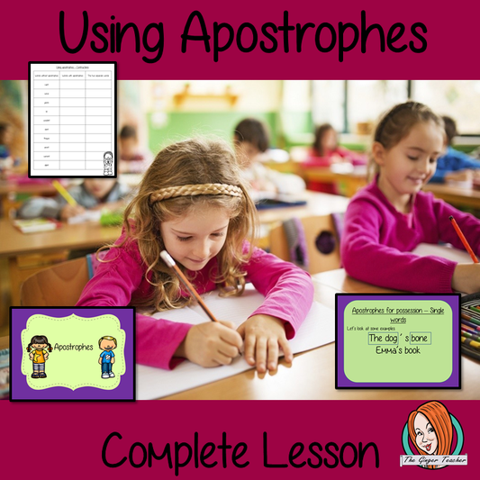 Using Apostrophes Complete Lesson
