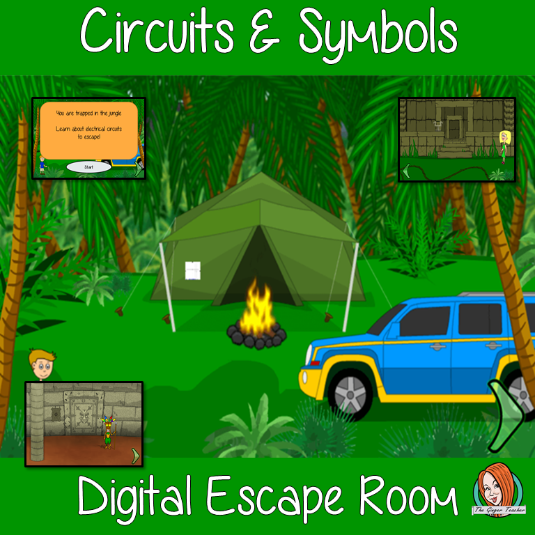 Electrical Circuits and Symbols Escape Room