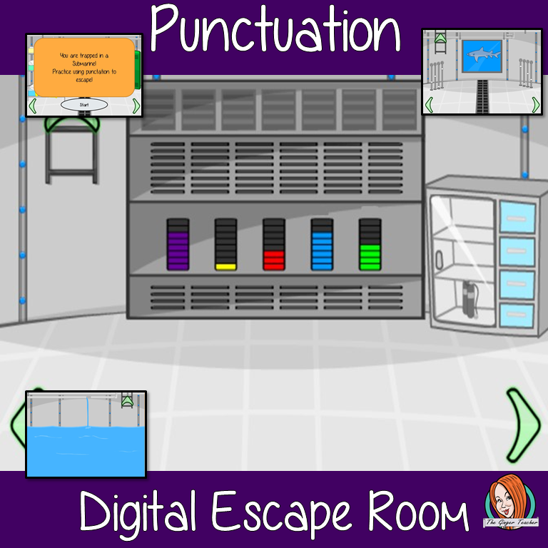 Punctuation Escape Room