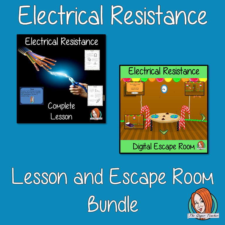 Electrical Resistance Lesson and Escape Room Bundle