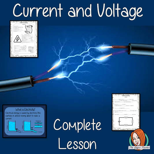 Electrical Current and Voltage Science Lesson