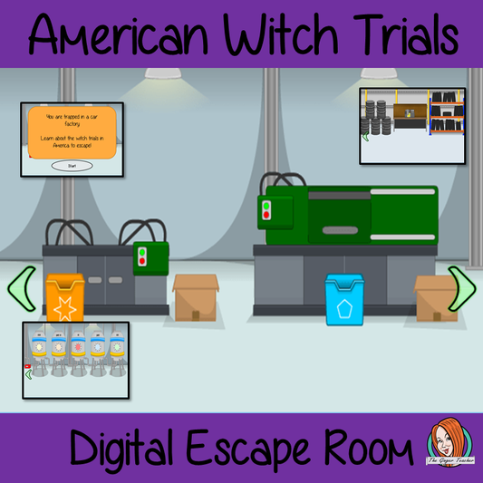 American Witchcraft Trials Escape Room