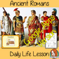 Distance Learning Ancient Roman Daily Life Google Slides Lesson  Teach children about daily life in Ancient Rome.     This is a complete resources lesson to teach children about the daily life for Ancient Romans.  The children will learn the roles and jobs in Ancient Roman Society. How children lived and the parts of life that were important to them. There is a detailed 37 slide Ancient Roman daily lives, presentation and four versions of the 8-page ‘the daily life in Ancient Rome’ worksheet to allow childr