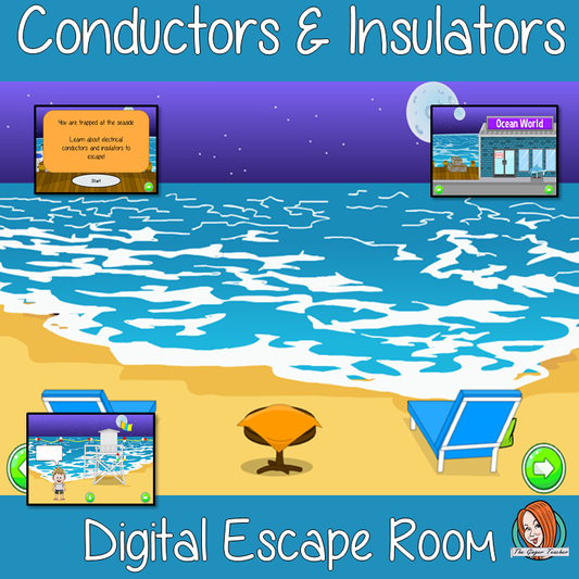 Electrical Conductors and Insulators Escape Room