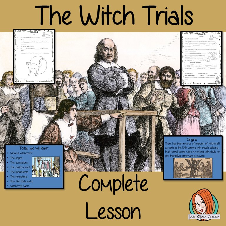 Learn About the Witch Trials Lesson