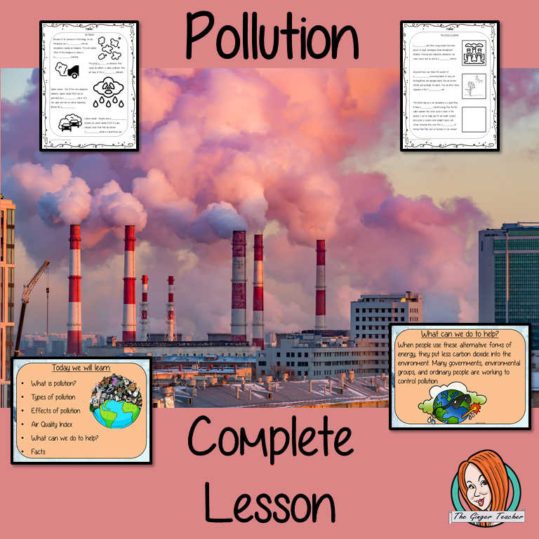 Pollution Lesson Pollution Lesson β The Ginger Teacher