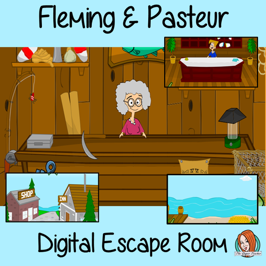 Alexander Fleming and Louis Pasteur Escape Room