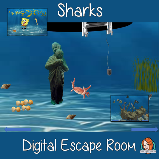 Sharks Science Escape Room
