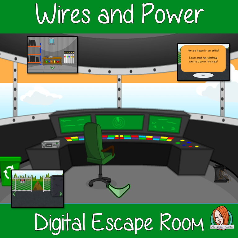 Electrical Wires and Power Escape Room