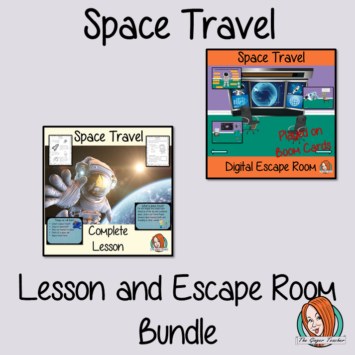 Space Travel Science Lesson and Escape Room Bundle – The Ginger Teacher