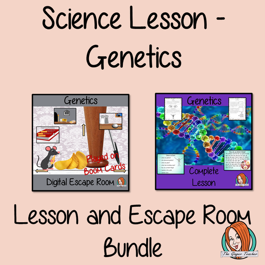 Genetics Lesson and Escape Room Bundle