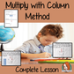 Multiplication Column Method