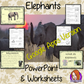 Distance Learning Elephants Google Slides Lesson  Learn all about Elephants  This lesson teaches children about Elephants. There is a detailed 50 slide Elephant presentation on: where Elephants are from, details about the how they spend their time, information about how they eat, a look at the different types of Elephants and a brief look at the parts of an Elephant. There are Elephant facts for kids and also differentiated, 7 page, Elephants, Google Slides, worksheets to allow children to demonstrate their