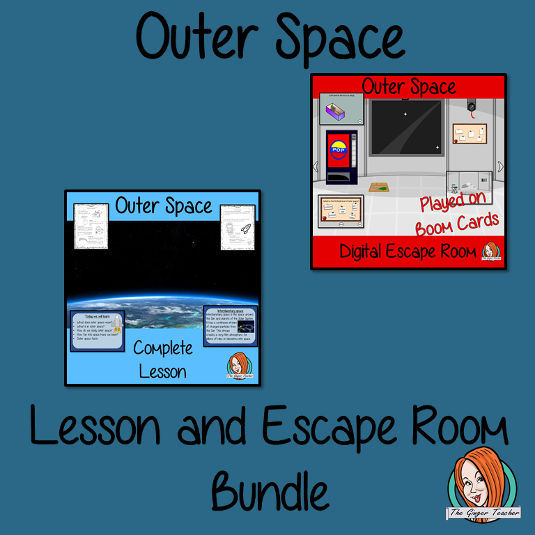 Out Space Science Outer Space Science Lesson and Escape Room Bundle – The Ginger Teacher