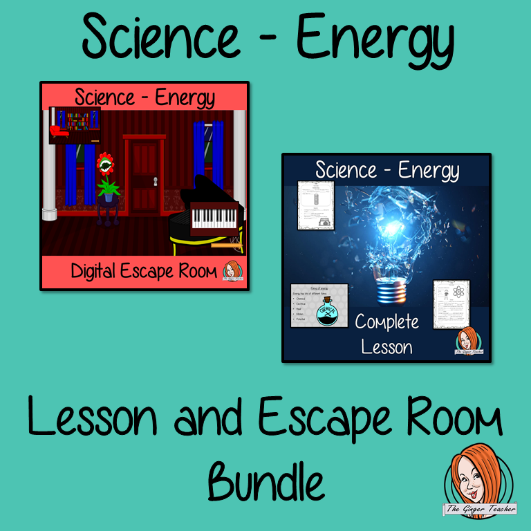 Energy Science Lesson and Escape Room Bundle