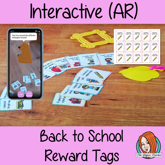 Interactive Classroom Back to School Reward Tags (brag tags) Give you class something to brag about! These reward tags can be printed and used in your classroom download the free Metaverse AR (augmented reality) app Scan the code and a fun character will appear in your classroom to congratulate the kids! Each tag has AR reward that the children collect also the option to take a reward selfie. #ar #augmentedreality #bragtags #rewardtag #awardtags 