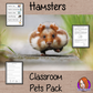 Hamsters Classroom Pets Pack a fun pack for your classroom hamster. 11 sheets included to allow children to request a pet, monitor it with an observation journal, draw pictures of the class pet, set up feeding rotas, label the pet’s equipment, create rules for the pet, read instructions for hamster care and complete cloze sheets of the instructions. A great way to teach about caring for living things. #teaching #classpets #pshe #pets #hamsters #caring #lessons #animals