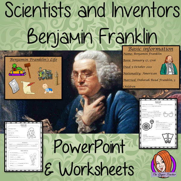 Benjamin Franklin Lesson – The Ginger Teacher