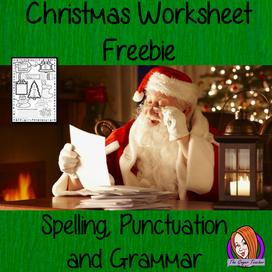Christmas Spelling, Punctuation and Grammar Worksheet This fun free worksheet has fun exercises for children to practice their spelling and grammar skills. There are exercises for kids to complete which look at plurals, tenses, sentences, punctuation, spelling and identifying nouns, verbs and adjectives. #Christmas #classroom #spag #planning #lessons #festive #learning #spelling #resources #teaching #lessonplans #holidays #holidayseason #punctuation #grammar #freebie