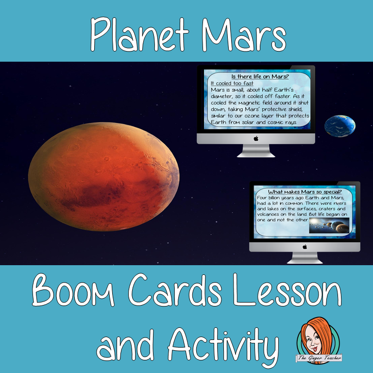 Mars - Boom Cards Digital Lesson