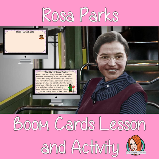 Rosa Parks - Boom Cards Digital Lesson