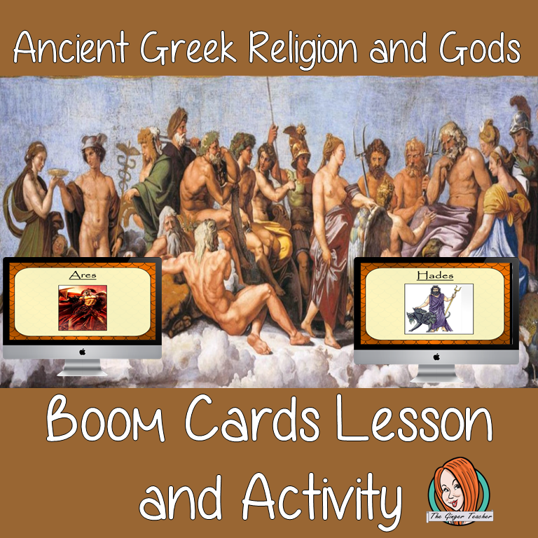Ancient Greeks Religion and Gods - Boom Cards Digital Lesson