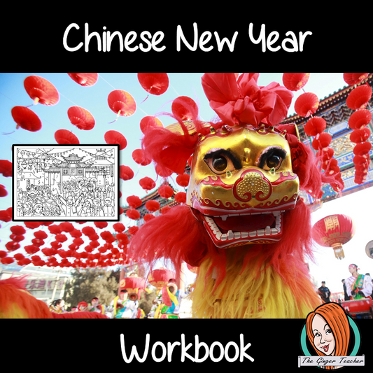 Chinese New Year Fun Interactive Workbook
