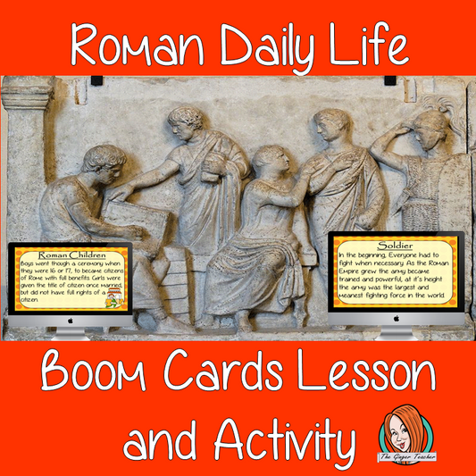 Roman Daily Life - Boom Cards Digital Lesson