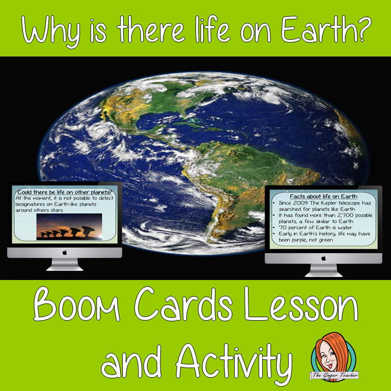 Why Life on Earth - Boom Cards Digital Lesson