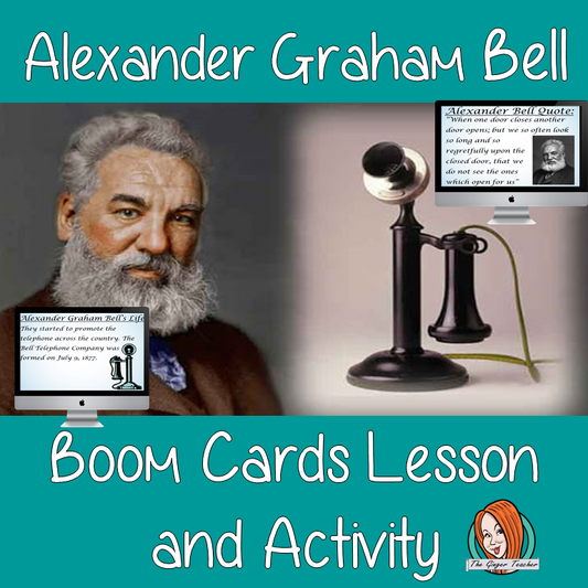 Alexander Graham Bell - Boom Cards Digital Lesson