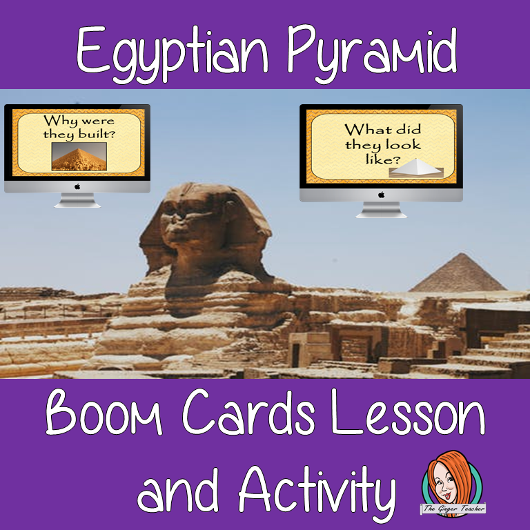 Pyramids - Boom Cards Digital Lesson