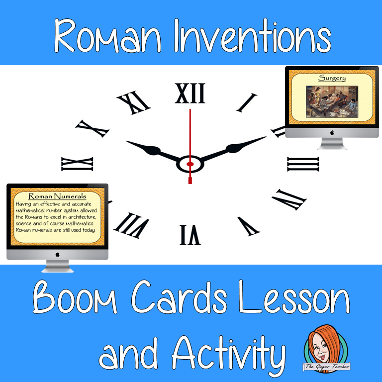 Roman Inventions - Boom Cards Digital Lesson