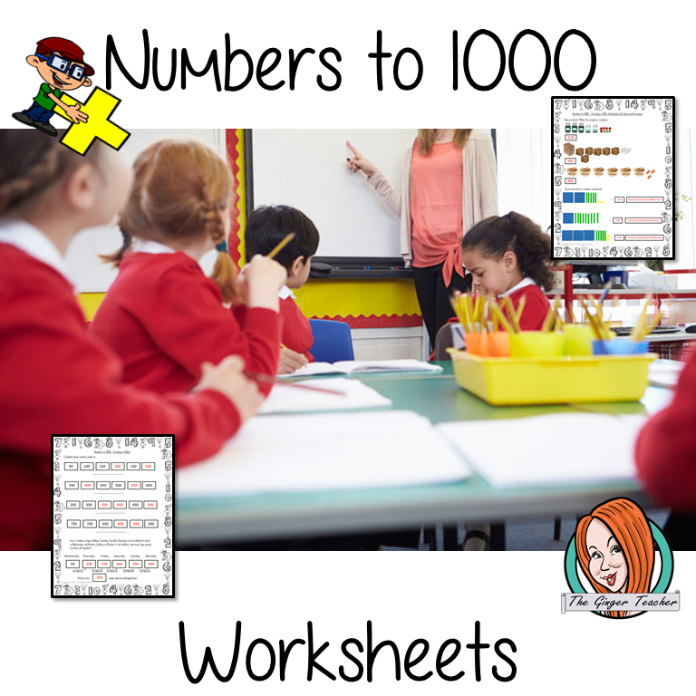 Math Worksheets Numbers to 1000
