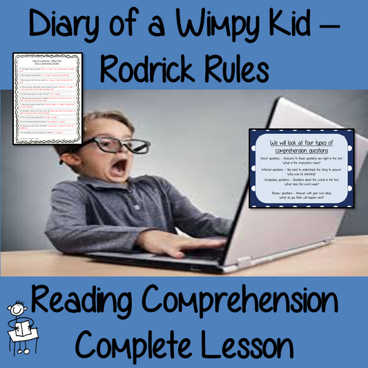Reading Comprehension – Diary of a Wimpy Kid