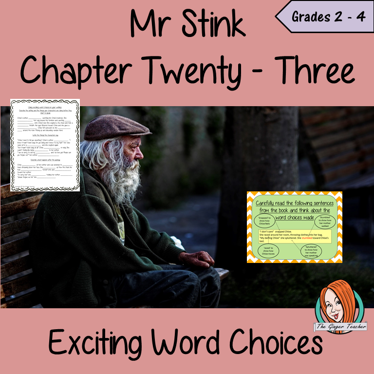 Making Exciting Word Choices; Complete Lesson – Mr Stink