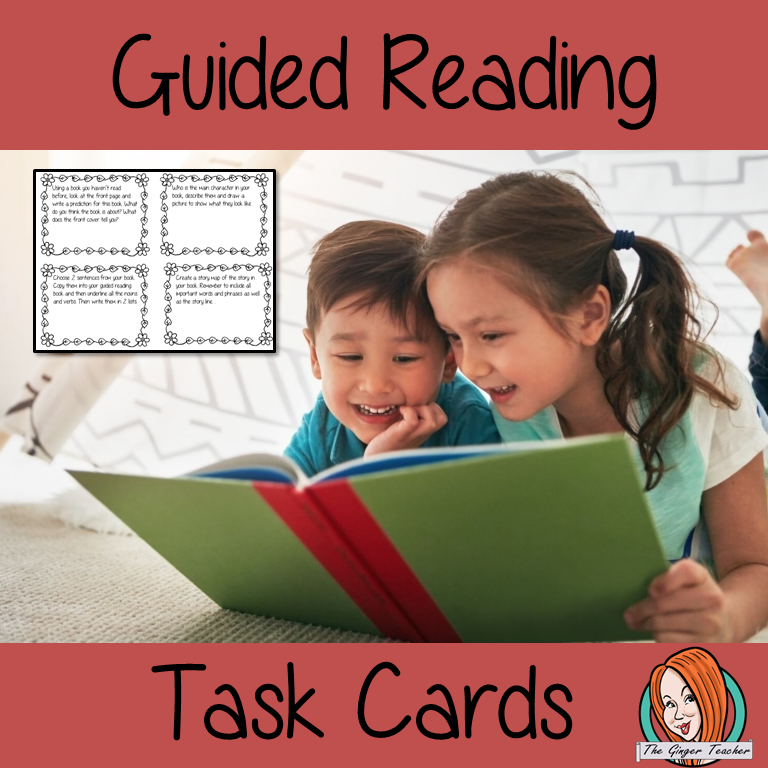 Guided Reading Task Cards Set of 24