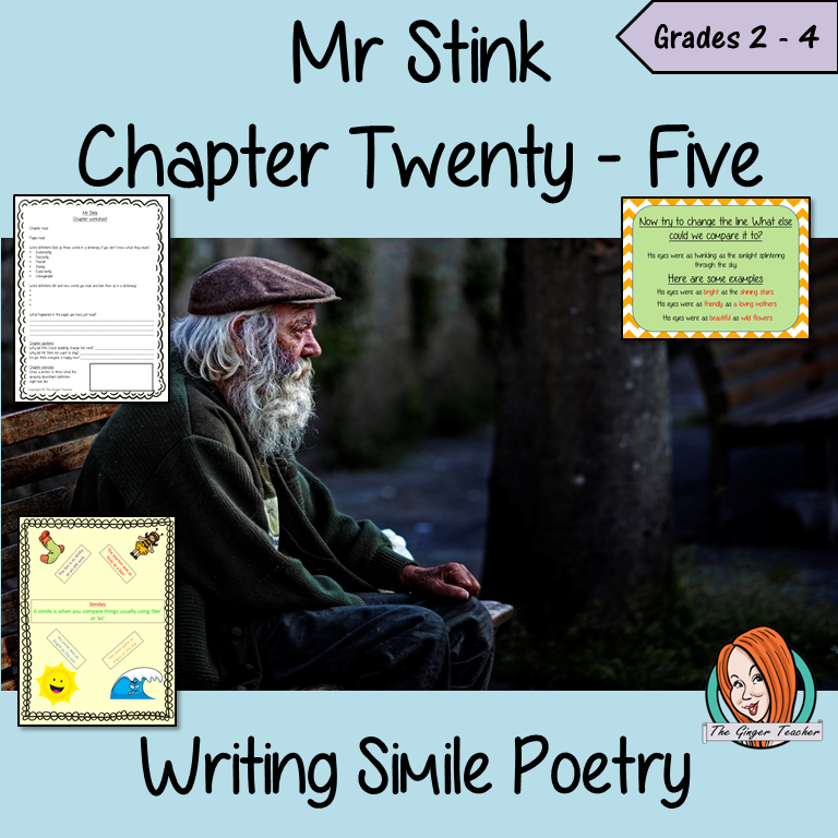 Mr Stink Using Similes in Poetry Lesson