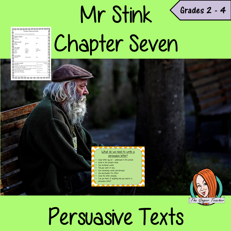 Mr Stink Persuasive Texts Lesson