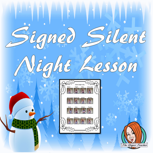 Christmas Silent Night Lesson
