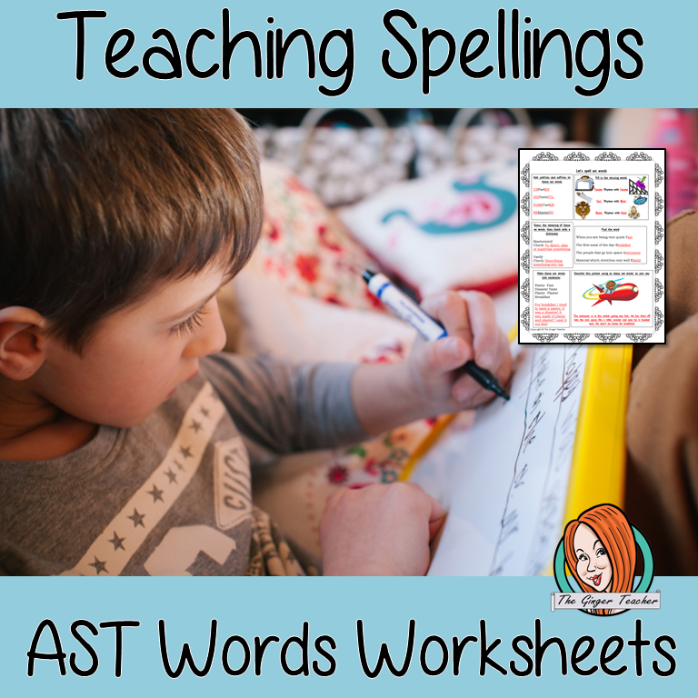 Teaching Spellings AST Words